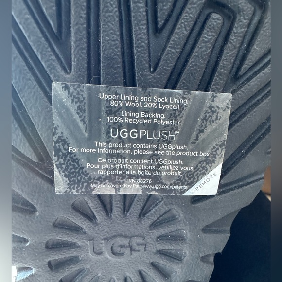 UGG NWOB Classic Ultra convertible Black Boot size 5 - Picture 6 of 7